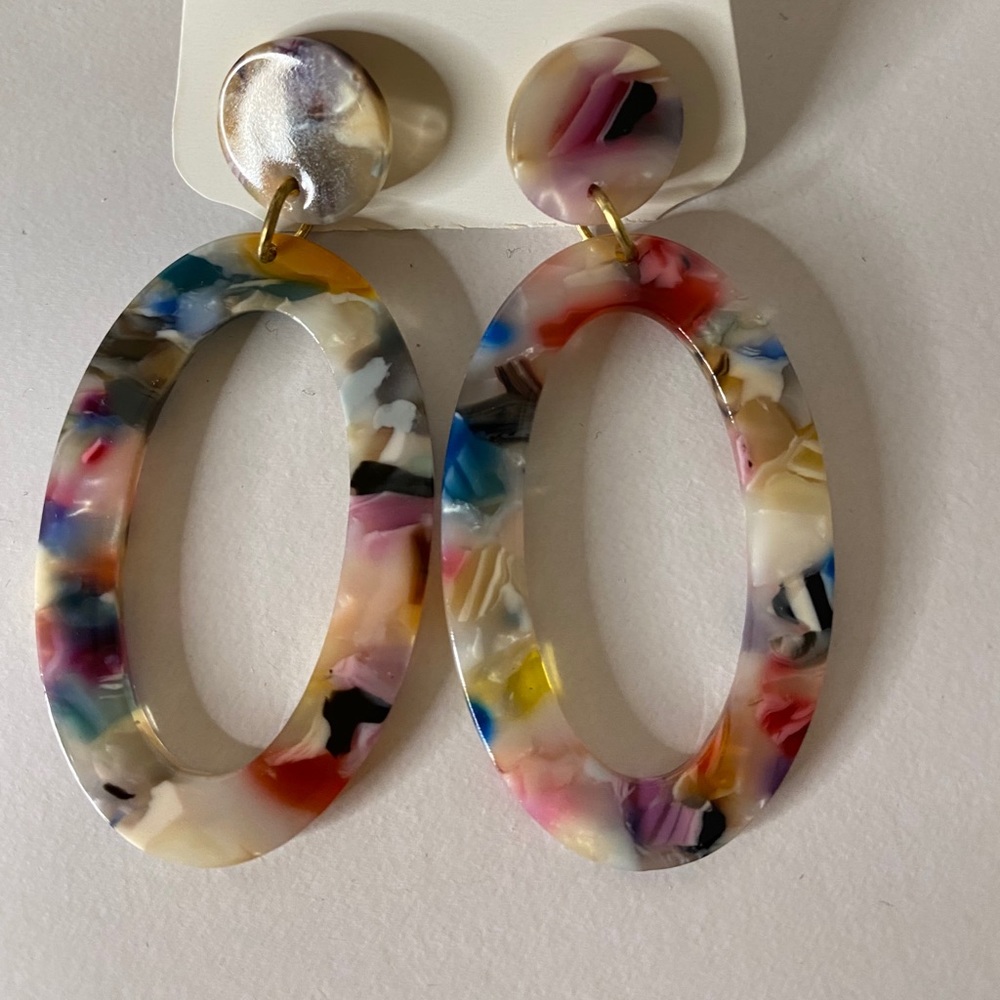 Colorful earrings